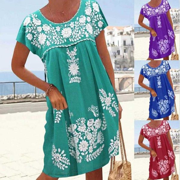 spring and summer ethnic dresses style round neck shoulder short sleeve dress, Black;gray
spring and summer ethnic dresses style round neck shoulder short sleeve dress, Black;gray