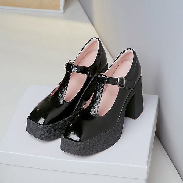 black white platform pumps t-strap patent leather thick high heel shoes burgundy chunky mary jane parkside block pumps women
black white platform pumps t-strap patent leather thick high heel shoes burgundy chunky mary jane parkside block pumps women