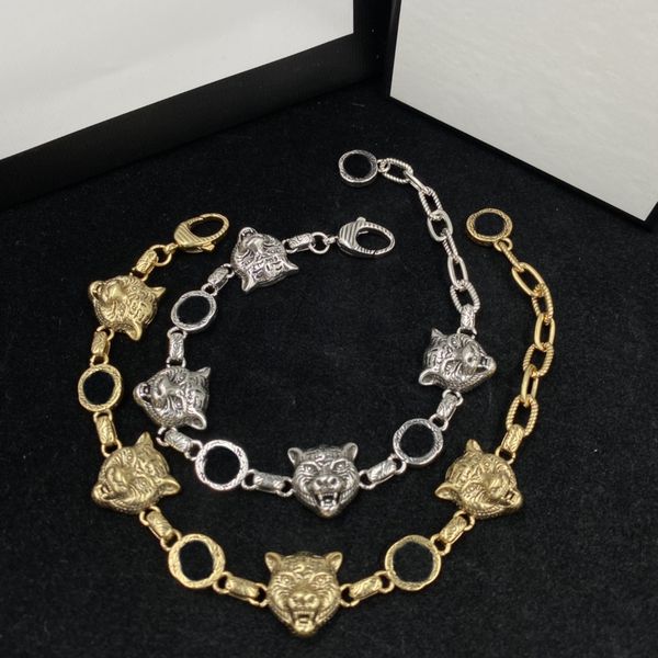 retro gold tiger bracelets charm chain bracelet for woman or man plated gold chain bracelets supply, Golden;silver
retro gold tiger bracelets charm chain bracelet for woman or man plated gold chain bracelets supply, Golden;silver
