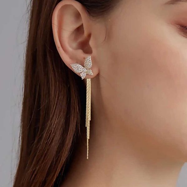 charm mode kristal mengkilap rumbai panjang kupu-kupu anting menjuntai 2021 tren menggantung anting wanita perhiasan korea anak perempuan ha, Golden
charm mode kristal mengkilap rumbai panjang kupu-kupu anting menjuntai 2021 tren menggantung anting wanita perhiasan korea anak perempuan ha, Golden