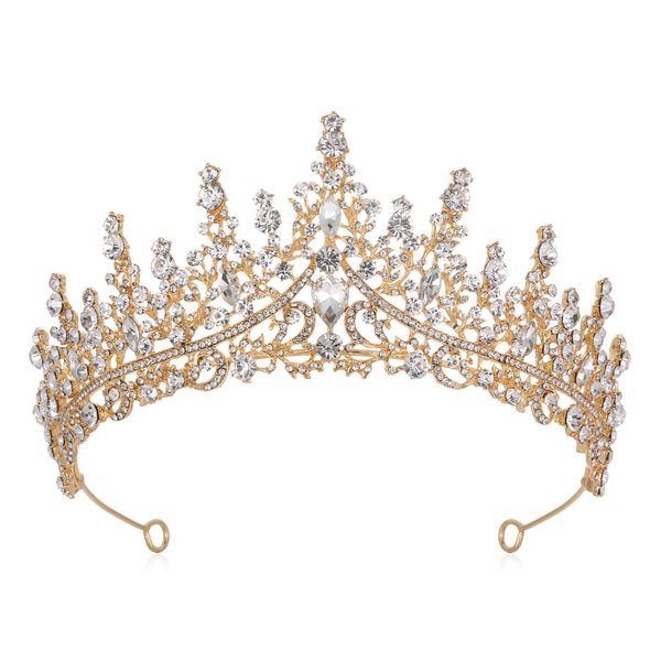 headpieces crown wedding headwear hair accessories banquet evening party pan hair crown crown ball party bride headwear, Silver
headpieces crown wedding headwear hair accessories banquet evening party pan hair crown crown ball party bride headwear, Silver