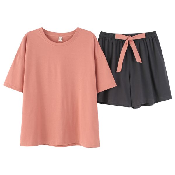 women's sleepwear women pajamas set simple solid color nightwear young girls sleepwear pijamas mujer short sleeve pyjamas suit female c, Black;red
women's sleepwear women pajamas set simple solid color nightwear young girls sleepwear pijamas mujer short sleeve pyjamas suit female c, Black;red