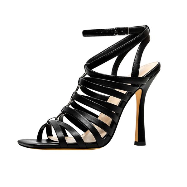 2023 spring new summer womens sandals high heels roman style designer shoes elegant dress party wedding shoes big size 43, Black
2023 spring new summer womens sandals high heels roman style designer shoes elegant dress party wedding shoes big size 43, Black
