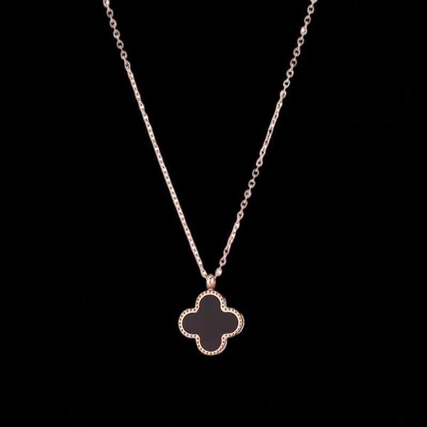 flower steel women's geometric black agate pendant chain necklace net red sign, Silver
flower steel women's geometric black agate pendant chain necklace net red sign, Silver
