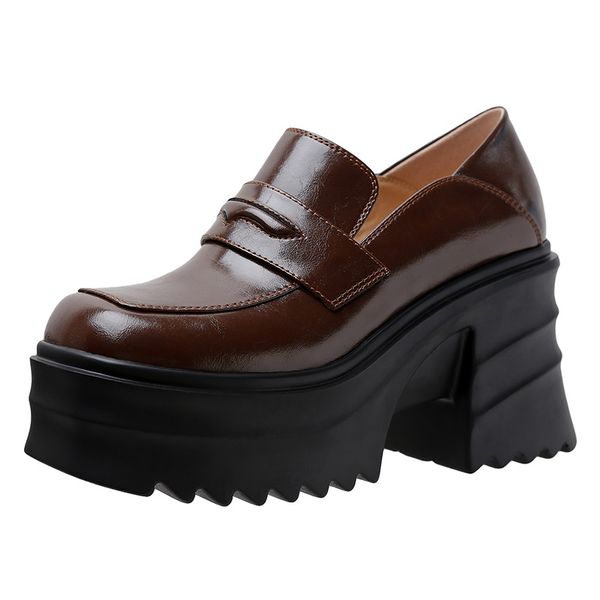 new platform pumps shoes women high waterproof heels leather pumps square toe cow leather platform shoes ladies casual ol shoes, Black
new platform pumps shoes women high waterproof heels leather pumps square toe cow leather platform shoes ladies casual ol shoes, Black