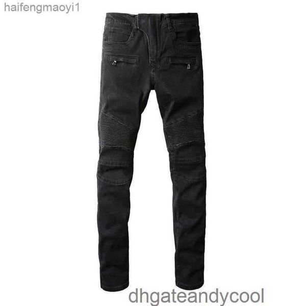 brand 2023 high motorcycle street denim zipper jeans designer fashion pants man splice fog black wash elastic slim skinny jeans men pykp jd4, Blue
brand 2023 high motorcycle street denim zipper jeans designer fashion pants man splice fog black wash elastic slim skinny jeans men pykp jd4, Blue