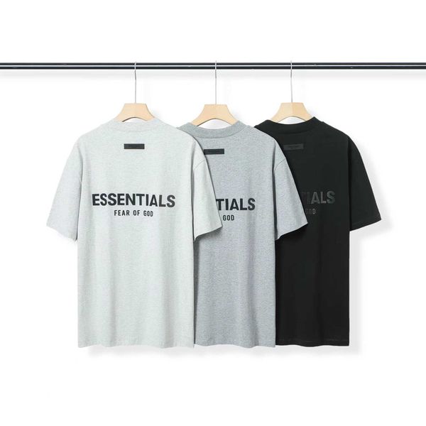 men's and women's new t shirt fashion high street brand ess double track season 8 back flocking print short sleeve loose casual w1, White;black
men's and women's new t shirt fashion high street brand ess double track season 8 back flocking print short sleeve loose casual w1, White;black