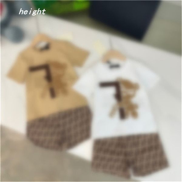 children's designer high-quality cloting sets 2 pieces summer t-shirt happy bear clothing cartoon short sleeve t-shirt shorts 90cm-160c, White
children's designer high-quality cloting sets 2 pieces summer t-shirt happy bear clothing cartoon short sleeve t-shirt shorts 90cm-160c, White