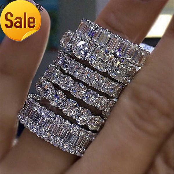 vecalon 8 styles lustre promise wedding band ring 925 sterling silver diamond engagement rings for women men jewelry, Slivery;golden
vecalon 8 styles lustre promise wedding band ring 925 sterling silver diamond engagement rings for women men jewelry, Slivery;golden