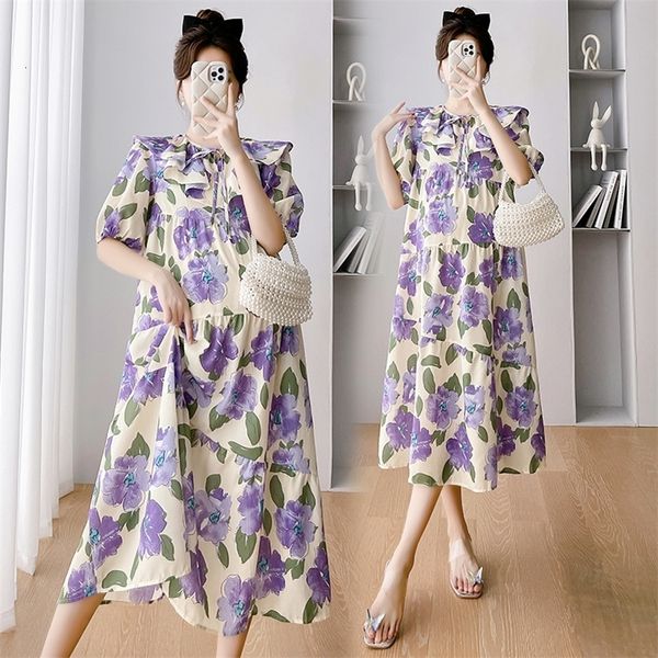 maternity dresses 2306# summer fashion floral printed chiffon maternity long dress elegant a line loose clothes for pregnant women pregnancy, White
maternity dresses 2306# summer fashion floral printed chiffon maternity long dress elegant a line loose clothes for pregnant women pregnancy, White