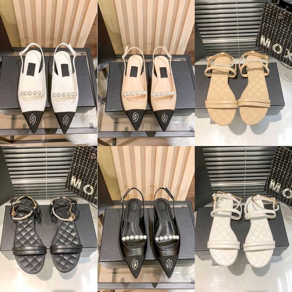 designer vintage check slides pantoufle sandals patchwork slingback ballet flats plaid quilted pearls straps pool slipper women beige summer, Black
designer vintage check slides pantoufle sandals patchwork slingback ballet flats plaid quilted pearls straps pool slipper women beige summer, Black