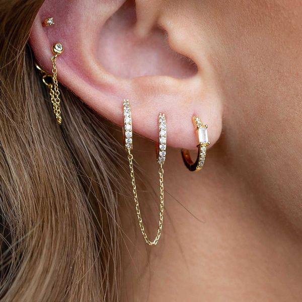 charm 1 buah anting-anting hoop rantai link baja tahan karat perhiasan anting-anting tindik tulang rawan liontin persegi zirkonia lingkaran, Golden
charm 1 buah anting-anting hoop rantai link baja tahan karat perhiasan anting-anting tindik tulang rawan liontin persegi zirkonia lingkaran, Golden