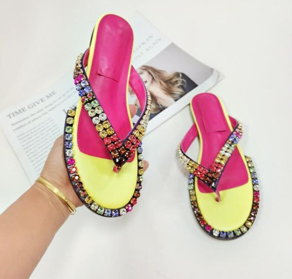 rhinestone flip flops plus size 35-42 fashion summer sandals flat heel genuine leather lady slides shoes, Black
rhinestone flip flops plus size 35-42 fashion summer sandals flat heel genuine leather lady slides shoes, Black