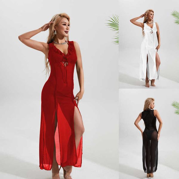 swimsuit women's 2023 split three point solid mesh three piece set mesh red bikini
swimsuit women's 2023 split three point solid mesh three piece set mesh red bikini