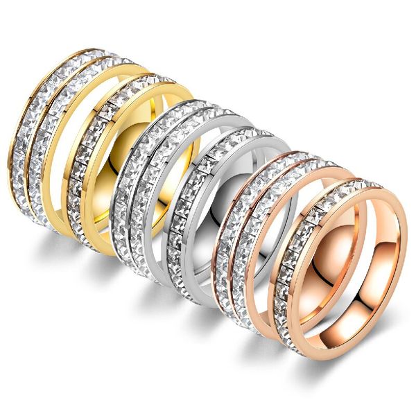 european and american fashion niche small square diamond circumference circle diamond full diamond ring tail ring for men and women, Silver
european and american fashion niche small square diamond circumference circle diamond full diamond ring tail ring for men and women, Silver