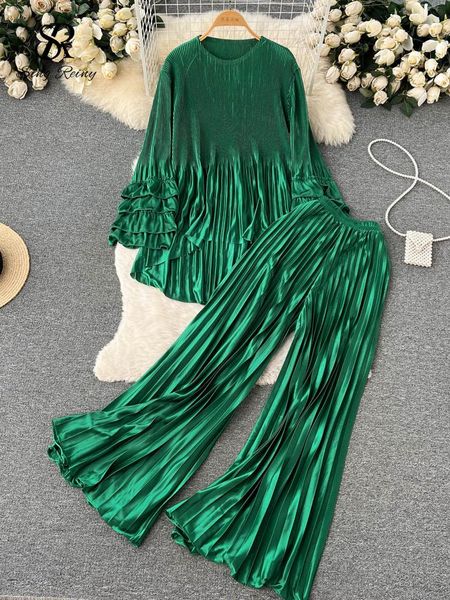 pants singreiny irregular pleated loose sets pull sleeve loose wide leg long pants fashion streetwear women solid casual suits, White
pants singreiny irregular pleated loose sets pull sleeve loose wide leg long pants fashion streetwear women solid casual suits, White