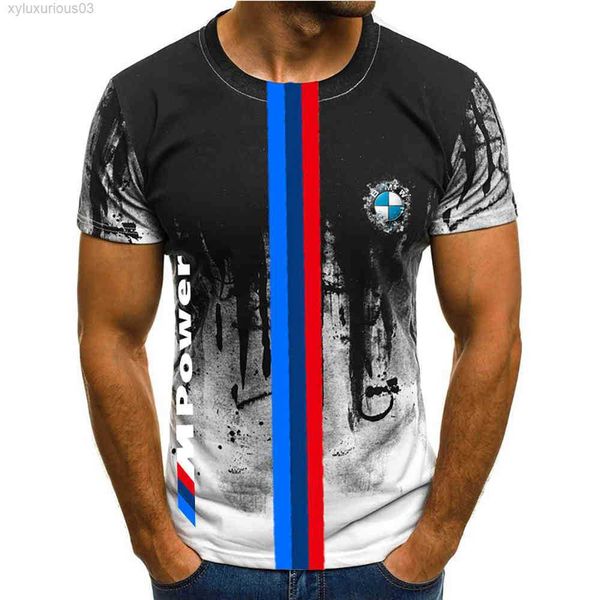 bmw t shirt suer men's 3d printed solid round neck t-shirt casual hip hop loose short sleev sports, White;black 
bmw t shirt suer men's 3d printed solid round neck t-shirt casual hip hop loose short sleev sports, White;black