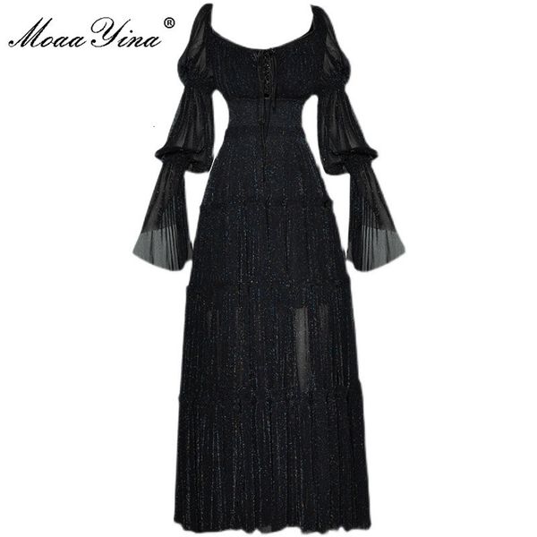 two piece dress moaayina gaun runway fashion pesta c panjang musim panas wanita pinggang elastis lengan flare hitam kerah persegi 230427, White
two piece dress moaayina gaun runway fashion pesta c panjang musim panas wanita pinggang elastis lengan flare hitam kerah persegi 230427, White