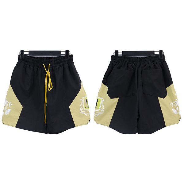 summer rhude letter coconut print patchwork color sports loose mens polyester shorts with pocket, White;black
summer rhude letter coconut print patchwork color sports loose mens polyester shorts with pocket, White;black
