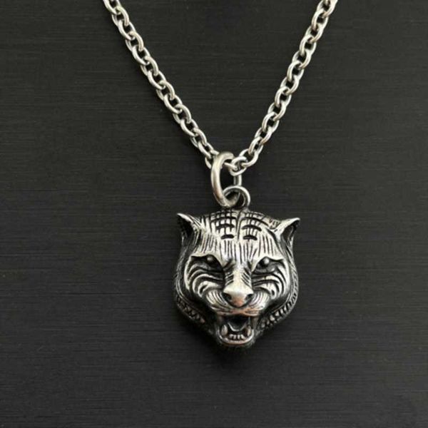 gujia 925 silver old tiger head necklace personalized zodiac animal head hanging pieces for men and women, Black
gujia 925 silver old tiger head necklace personalized zodiac animal head hanging pieces for men and women, Black