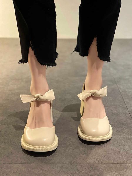 sandals fashion mary jane shoes women's spring 2022 net red new lace up korean version versatile thick heel baotou highheeled single j2, Black
sandals fashion mary jane shoes women's spring 2022 net red new lace up korean version versatile thick heel baotou highheeled single j2, Black