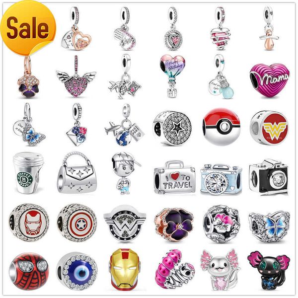 925 sterling silver dangle charm camera pram butterfly gift bag bead fit pandora charms bracelet diy jewelry accessories, Black
925 sterling silver dangle charm camera pram butterfly gift bag bead fit pandora charms bracelet diy jewelry accessories, Black