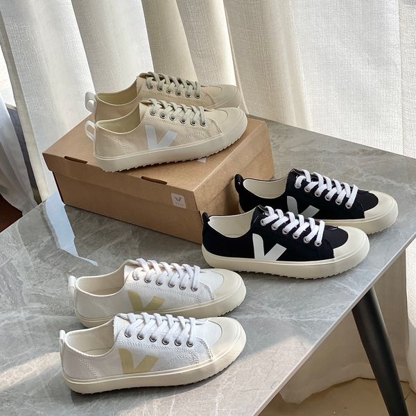 women shoes veja nova canvas sneakers low black pierre fashion popular comfortable stars original box 35-39
women shoes veja nova canvas sneakers low black pierre fashion popular comfortable stars original box 35-39