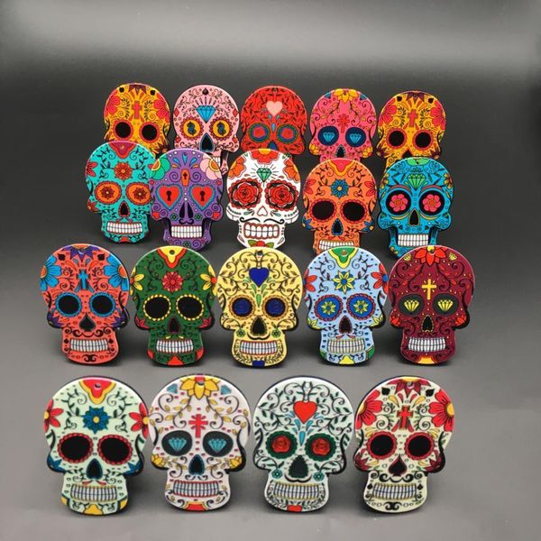 charms 20 buah pesona tengkorak akrilik flora gula halloween untuk gantungan kunci kalung anting membuat perhiasan aksesori 230427, Bronze;silver
charms 20 buah pesona tengkorak akrilik flora gula halloween untuk gantungan kunci kalung anting membuat perhiasan aksesori 230427, Bronze;silver