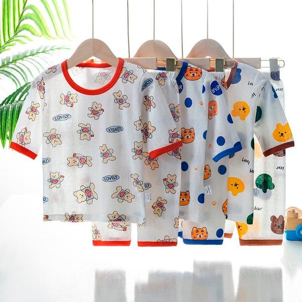rompers 2pcsset for baby clothes summer cartoon cute girl pajamas set toddler costume 04 age kids home clothing pants twopiece 230427, Blue
rompers 2pcsset for baby clothes summer cartoon cute girl pajamas set toddler costume 04 age kids home clothing pants twopiece 230427, Blue