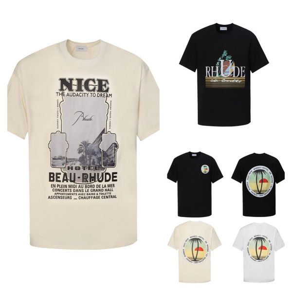 designer t shirt rhude shirt chest letter tshirt clothes men tee shirts luxury brand t-shirts men's short sleeve us size, White;black
designer t shirt rhude shirt chest letter tshirt clothes men tee shirts luxury brand t-shirts men's short sleeve us size, White;black