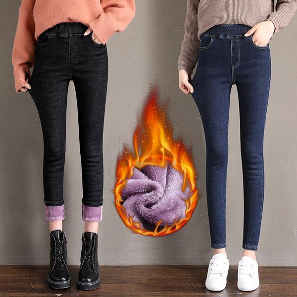 jeans 2020 winter new women warm thick jeans elastic waist high waist skinny denim pants student clothes black blue fleece trousers
jeans 2020 winter new women warm thick jeans elastic waist high waist skinny denim pants student clothes black blue fleece trousers