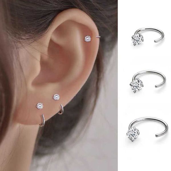 charm 2 buah baja nirkarat cz anting tindik kancing telinga tulang rawan helix tragus daith keong rook hoop anting perhiasan tubuh wanita aa, Golden
charm 2 buah baja nirkarat cz anting tindik kancing telinga tulang rawan helix tragus daith keong rook hoop anting perhiasan tubuh wanita aa, Golden