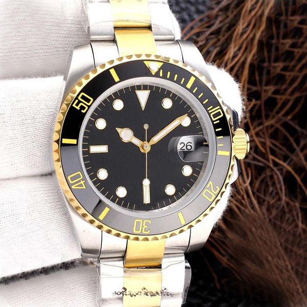 men watch ceramic bezel mens mechanical steel automatic movement watch sports self-wind business men luxury designer master watches wristwat, Slivery;brown
men watch ceramic bezel mens mechanical steel automatic movement watch sports self-wind business men luxury designer master watches wristwat, Slivery;brown