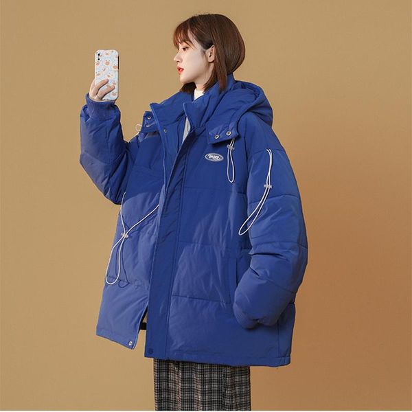 leather winter women's puffer jackets plus size baggy thickening warm hooded outwear harajuku fashion cotton padded bubble parkas coats, Black
leather winter women's puffer jackets plus size baggy thickening warm hooded outwear harajuku fashion cotton padded bubble parkas coats, Black