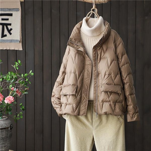 parkas new women down jackets white duck down jackets autumn and winter warm coats parka female fashion outwear, Black
parkas new women down jackets white duck down jackets autumn and winter warm coats parka female fashion outwear, Black