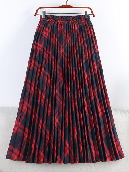 dresses tigena vintage plaid midi long skirt women 2022 fall winter cotton red green printed a line high waist midlong skirt female, White;black
dresses tigena vintage plaid midi long skirt women 2022 fall winter cotton red green printed a line high waist midlong skirt female, White;black