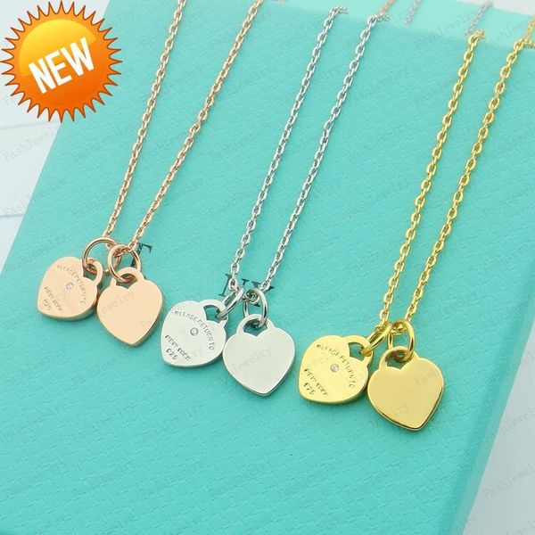 designer 2 heart necklace woman stainless steel blue pink green pendant luxury jewelry on the neck valentine day christmas gifts for girlfri, Silver
designer 2 heart necklace woman stainless steel blue pink green pendant luxury jewelry on the neck valentine day christmas gifts for girlfri, Silver
