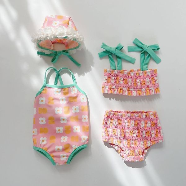 onepieces summer born baby girls split swimsuits floral korean style beach vacation infants pleated swimwear kids clothes 230427, Black
onepieces summer born baby girls split swimsuits floral korean style beach vacation infants pleated swimwear kids clothes 230427, Black