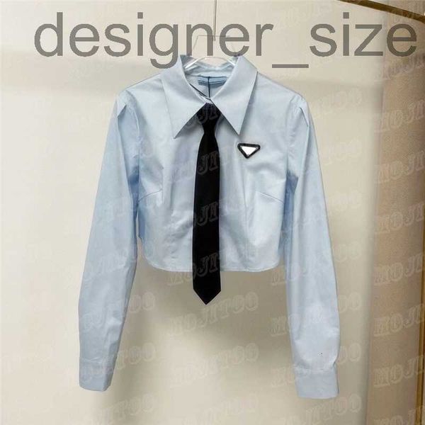 women's blouses & shirts designermetal badge women shirts blouses with tie fashion cropped tshirt long sleeve white shirt tees hu2s
women's blouses & shirts designermetal badge women shirts blouses with tie fashion cropped tshirt long sleeve white shirt tees hu2s