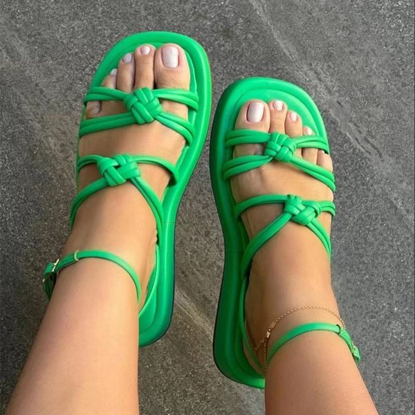 sandals summer flat sandal lace up open toe shoes trend luxury brand ladies beach casual slippers mujer zapatos 230427, Black
sandals summer flat sandal lace up open toe shoes trend luxury brand ladies beach casual slippers mujer zapatos 230427, Black