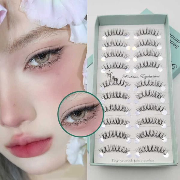 3 pcfalse eyelashes manga lashes faux cils 3/5/10 pairs lashes soft and slender false eyelashes transparent stem eyelashes lash extension ma
3 pcfalse eyelashes manga lashes faux cils 3/5/10 pairs lashes soft and slender false eyelashes transparent stem eyelashes lash extension ma