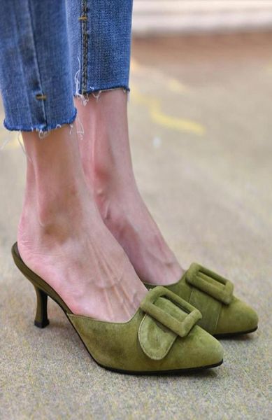 sandals woman summer lady mules big size 42 basic style shoes kid suede french buckle slippers women pump pointed toesandals4895097, Black
sandals woman summer lady mules big size 42 basic style shoes kid suede french buckle slippers women pump pointed toesandals4895097, Black