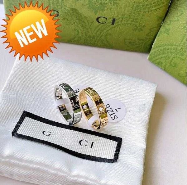 fashionable and exquisite wedding ring popular designer ring 18k gold plated classic quality jewelry accessories selected lovers gifts for w, Silver
fashionable and exquisite wedding ring popular designer ring 18k gold plated classic quality jewelry accessories selected lovers gifts for w, Silver