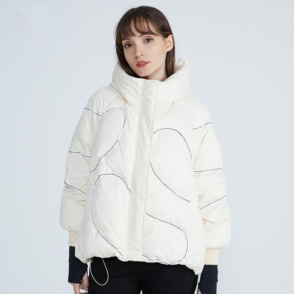 parkas new style loose fashion stitching casual bread down jacket women warm hooded closed sleeve solid short puffer oversized coat, Black
parkas new style loose fashion stitching casual bread down jacket women warm hooded closed sleeve solid short puffer oversized coat, Black