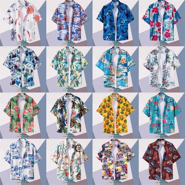2023 summer mens designer blouses loose and thin hawaiian short sleeved floral shirt male trend casual short sleeved beach vacation couple l, White;black
2023 summer mens designer blouses loose and thin hawaiian short sleeved floral shirt male trend casual short sleeved beach vacation couple l, White;black