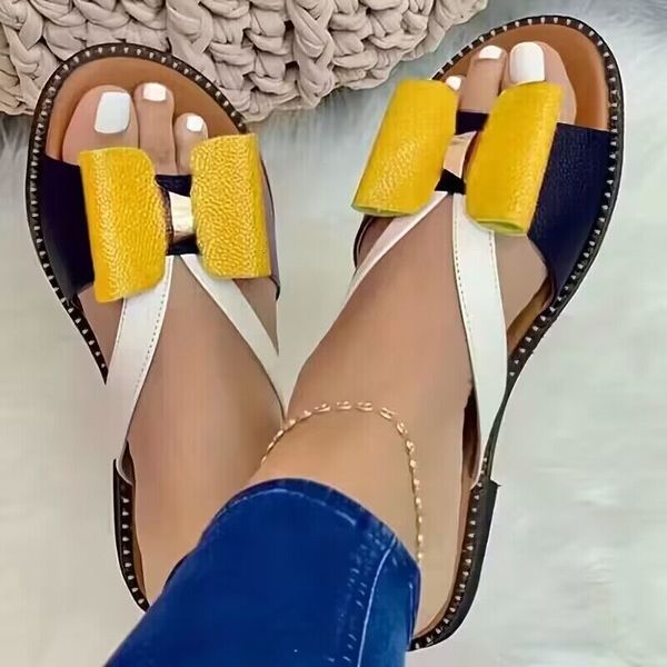 slipper summer slippers cute butterflyknot casual sandals lady slides flats plus size women shoes for chaussure femme 230427, Black
slipper summer slippers cute butterflyknot casual sandals lady slides flats plus size women shoes for chaussure femme 230427, Black