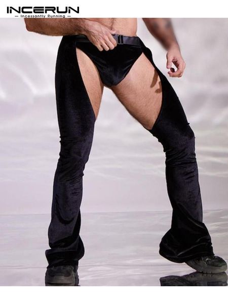 pants incerun 2022 american style new men pantalons leisure style male hollow out solid long pants flared trousers s5xl, Black
pants incerun 2022 american style new men pantalons leisure style male hollow out solid long pants flared trousers s5xl, Black