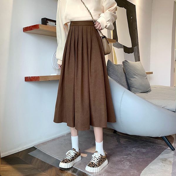 skirts sigutan fashion high waist pleated skirt women korean elegant college style midi skirt ladies autumn winter thick a-line skirts 23042, Black
skirts sigutan fashion high waist pleated skirt women korean elegant college style midi skirt ladies autumn winter thick a-line skirts 23042, Black