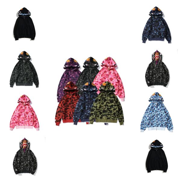 mens designer hoodie full zip up shark hoodies for woman black camouflage jacket blue hoody hooded sweatshirt man womens sweater long sleeve, Black;brown
mens designer hoodie full zip up shark hoodies for woman black camouflage jacket blue hoody hooded sweatshirt man womens sweater long sleeve, Black;brown