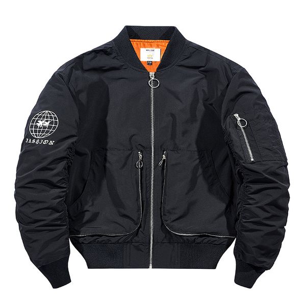 men's jackets european size large men's flying suit jacket men's baseball suit fashion men's embroidered jacket jacket m, Black;brown
men's jackets european size large men's flying suit jacket men's baseball suit fashion men's embroidered jacket jacket m, Black;brown
